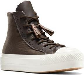 Converse Lift Hi Top Sneaker in Fresh Brew/Egret/Bear Nap at Nordstrom Rack, Size 10.5