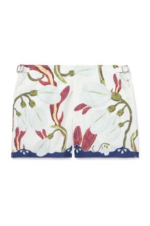 Orlebar Brown Setter Straight-Leg Short-Length Printed Recycled Swim Shorts