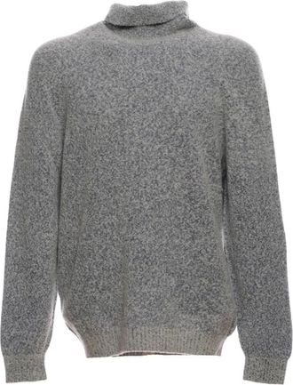 Scaglione Turtleneck - Heren - Coltruien - Grijs - 2XL - Wol - Truien & Vesten