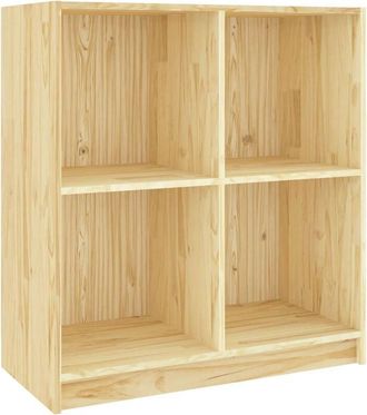 vidaXL Sideboard 70x33x76 cm Solid Pinewood Vidaxl