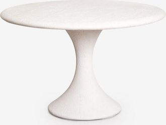 Sklum Mesa De Jard&iacute;n Redonda &Oslash;120 Cm En Cemento Eloria Sklum