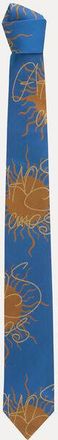 Vivienne Westwood Tie 8.5cm Chaos Sun Royal-blue Men