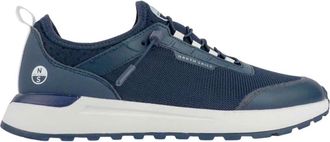 North Sails Reef Chrome Sneaker - Heren - Sneakers - Blauw - 41 EU - Polyester - Schoenen