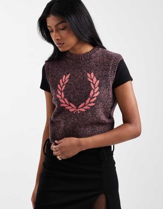 Fred Perry Maglione multicolore m&eacute;lange