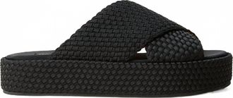 Naghedi Womens Laguna Platform Sandal In Onyx
