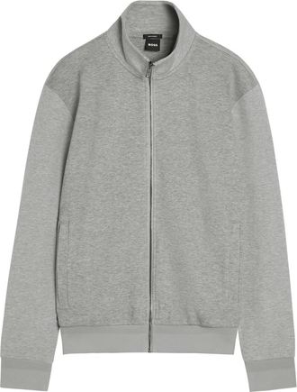 BOSS Boss Melange Cotton-blend Sweatshirt - Light Grey - Xxl
