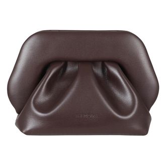 Themoir&egrave; Bolso de mano Bios Ruched - Bags - Mujer - Marr&oacute;n - ONE SIZE