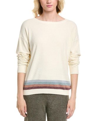 Barefoot Dreams Cozychic Ultra Lite Multi Stripe Pullover