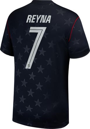 Nike Giovanni Reyna USMNT 2026 Stadium Away Nike Mens Dri-FIT Soccer Jersey in Blue | NN203943386-USM