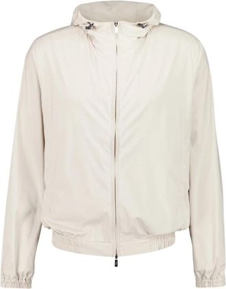 Fedeli Cr&egrave;me Airstop Technische Jas - Heren - Zomerjassen - Beige - 2XL - Polyester - Jassen