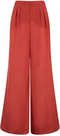 Alberta Ferretti Mujer, Pantalones, Rojo, Talla: L