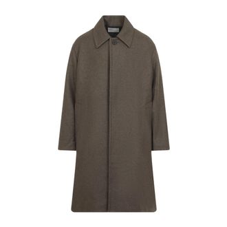 STUDIO NICHOLSON Ady Overcoat - Heren - Mantel - Bruin - M - Katoen - Jassen