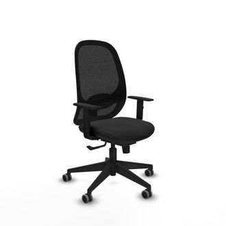 Piqueras y Crespo Sedia Da Ufficio Piqueras Y Crespo Cilanco Nero Schiuma 50 Mm