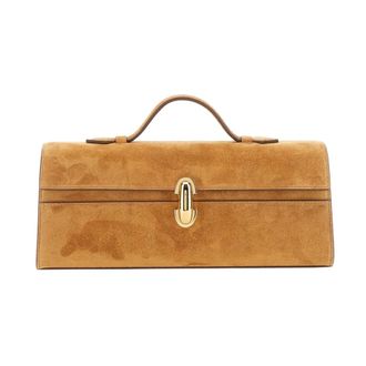 Savette Symmetry Pochette - female - Savette - Handbags - Brown - ONE SIZE - Bags