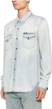 Amiri Hombre, Camisas, Azul, Talla: M