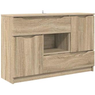 vidaXL vidaXL Credenza Rovere Sonoma 100 x 30 x 65,6 Legno multistrato