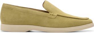 Clarks Mens Torford Easy Moccasin, Sage Suede, 7.5 UK
