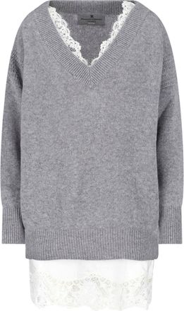 Ermanno Scervino Abito Mini In Cashmere