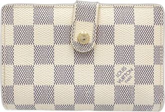Louis Vuitton Damier Azur Azur Damier Azur Wallet (Bi-Fold) (Pre-Owned)