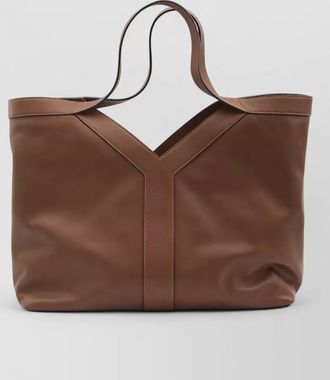 Saint Laurent large y leather tote bag