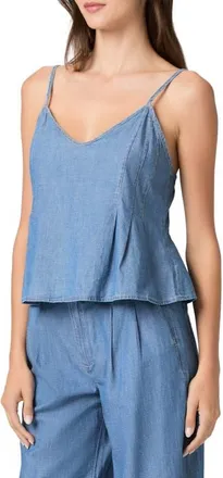 Paige Esther Chambray Camisole in Azusa at Nordstrom, Size X-Large