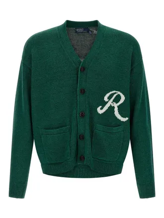 Polo Ralph Lauren Intarsia Logo Cardigan