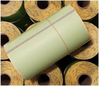 Zebra 3010441-2t - 6 Rollos De 230 Etiquetas. Adhesivo 102x76mm Z-select 2000t - Verde Claro