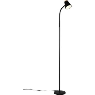 Trio Leuchten Lampada da terra LED, nero, H 145 cm, Pongo