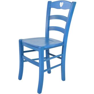 Tommychairs Tommychairs 2 Sillas Cuore En Madera De Haya Anilina Amarilla