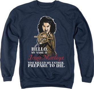 Gildan Princess Bride Hello Adult Crewneck Sweatshirt
