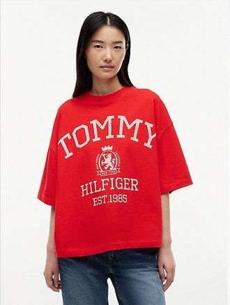 Tommy Hilfiger Crest Relaxed Oversized T-Shirt