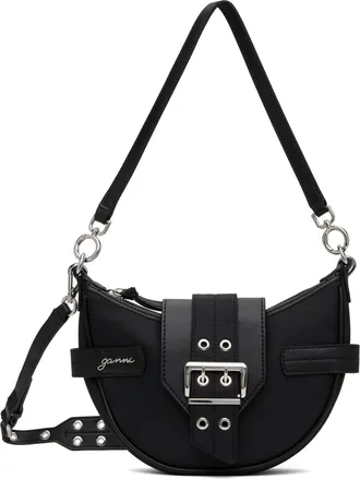 【送料&関税込】Ganni Silver Polyester Nano Banner Crossbody 07c2ade7729d643e1b8d4843819caf