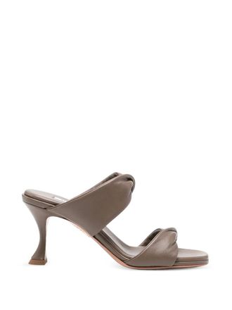 Aquazzura Twist Nappa Sandal 75