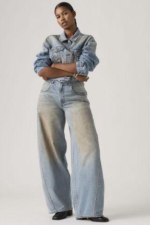 Levi's Vaqueros Barrel Super Baggy - Mujer - 27X30 - Lavado medio / Off Roading