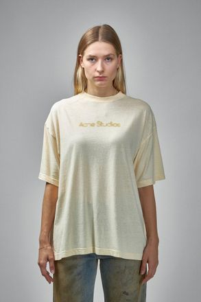 Acne Studios Blurred Logo T-shirt