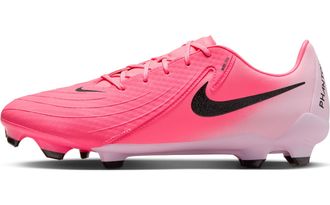 Nike Nike Phantom Gx II Academy Fg/Mg Football Shoe Sunset Pulse/Black 8.5
