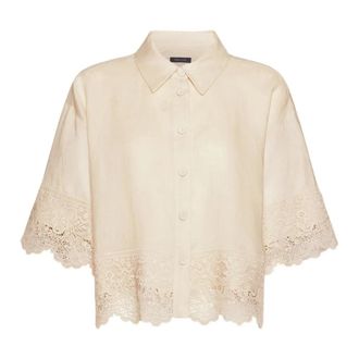 Elena Miro Shirt - female - Elena Mir&ograve; - Shirts - Beige - 3XL - Blouses & Shirts