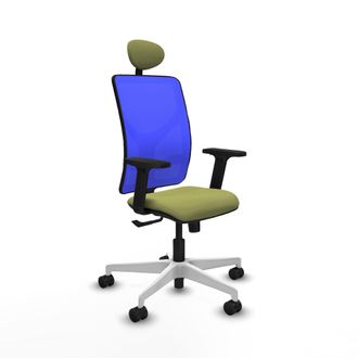 Piqueras y Crespo Silla De Oficina Piqueras Y Crespo Motilla Negro Reposabrazos Ajustables