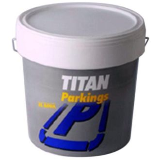 Titan Pintura Suelo Parking 4 Lt Rojo Acrilico Titan