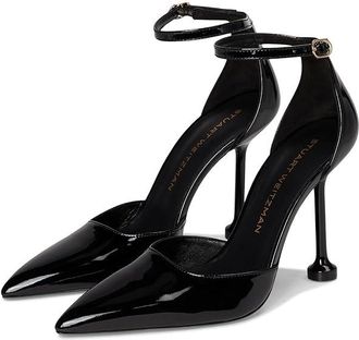 Stuart Weitzman Stuartini Pump 100 Womens Shoes Black : 10.5 M, Leather