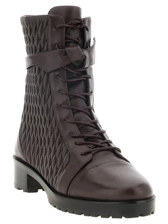 Alexandre Birman Clarita Combat Boot - Purple