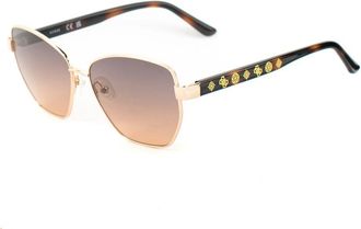 Guess Gold Metal Womens Sunglasses
