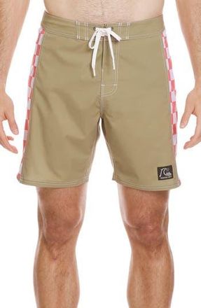 Quiksilver Original Arch Swim Shorts in Aloe at Nordstrom Rack, Size 28