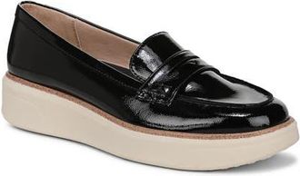 Life Stride Chelsea Platform Penny Loafer in Black at Nordstrom, Size 8.5