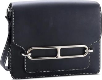 Hermès Roulis Bag Sombrero 23 crossbody bag - Zwart