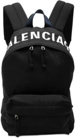 Balenciaga Vintage, unisex, Zwart, ONE Size, Nylon, Pre-owned Vintage Rugzak