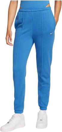 Nike Trainingsbroek - Dames - Trainingsbroeken - Blauw - XS - Fitness