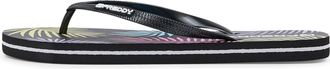 Freddy Infradito flip-flop donna con stampa tropicale e logo