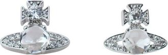 Vivienne Westwood Pendientes Ondina - Accessories - Mujer - Gris - ONE SIZE
