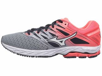 Mizuno Womens Waveshadow 2 Sneakers In Grey/red
